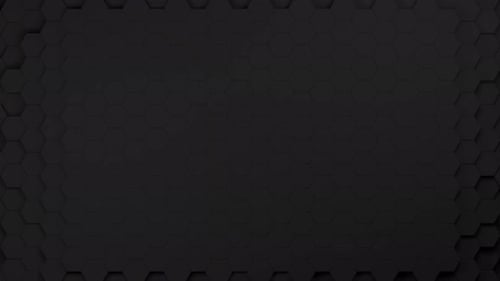 Fundo abstrato de hexágono 3D