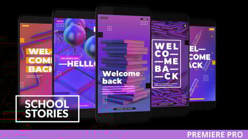 School Instagram Stories for Premiere