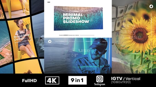 Minimal Promo Slideshow 3 in 1