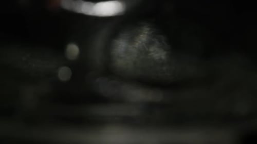 Abstract Moving Light Patterns on Dark Background