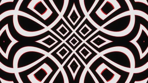 Changing Abstract Pattern VJ Loop 02