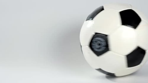 Football Soccer Ball Isolated on a White Background