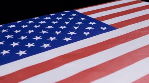 National Flag of the United States of America.