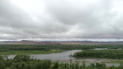 Big River in Siberia
