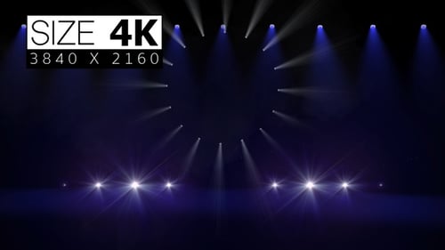 Dynamic Stage Spotlights for Event Backgrounds