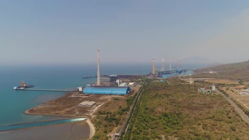 Central eléctrica de Java, Indonesia