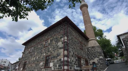 Historical stone mosque.