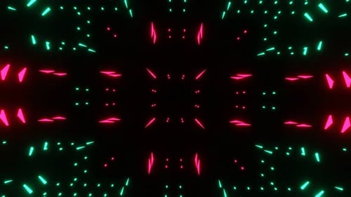 Vj Loop Rotation of Fast Flashing Lights