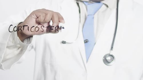 Asian Doctor Writes Corticosteroids