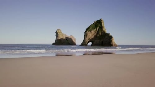 Most beautiful beach on sunny day