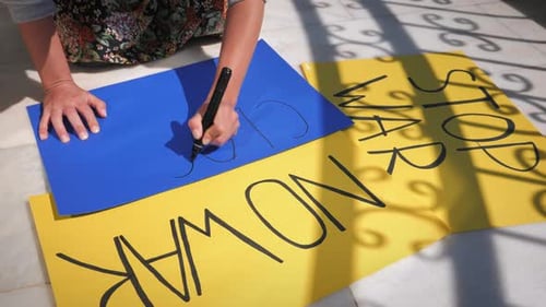 Close The Sky. No war. Stop War