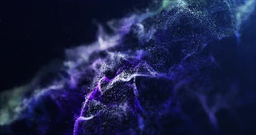 Abstract Particles Background