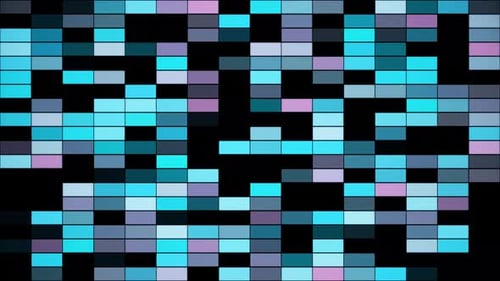 Abstract Changing Pixel Grid Background Animation