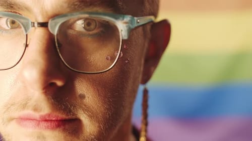 Close up of Stylish Face with Makeup