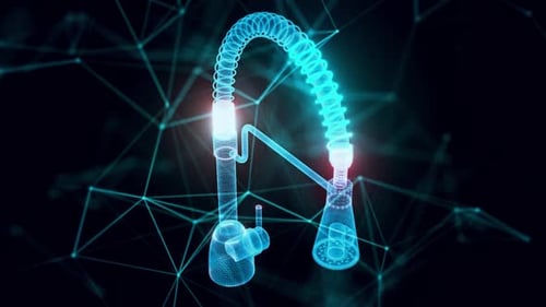 Kitchen Faucet Hologram Close Up Hd