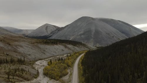 View of Scenic Road From Above