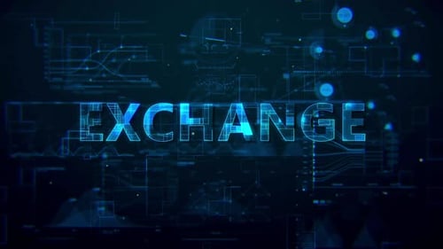 Exchange Digital Data Text Hd