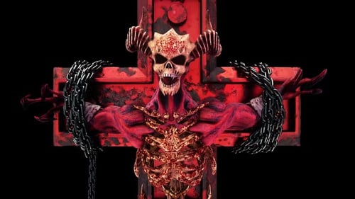 The Hell Creature VJ Loop