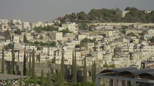 Stone buildings in Jerusalem
