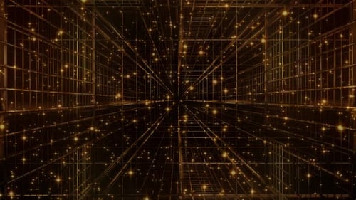 Gold Stars Techno-Tunnel