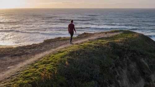 Walking On The Cliff
