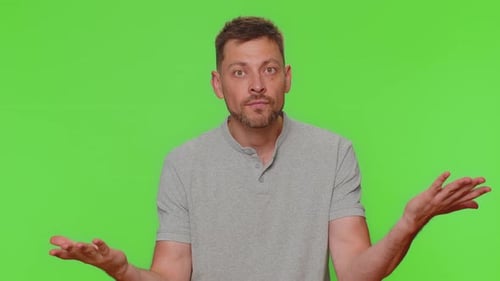 Displeased Man Shakes Finger and Saying No Be Careful Giving Advice to Avoid Danger Mistake