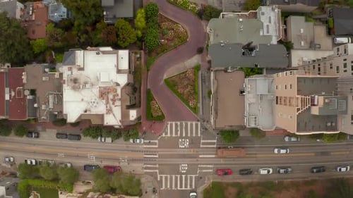 Beautiful Aerial View of the San Francisco USA