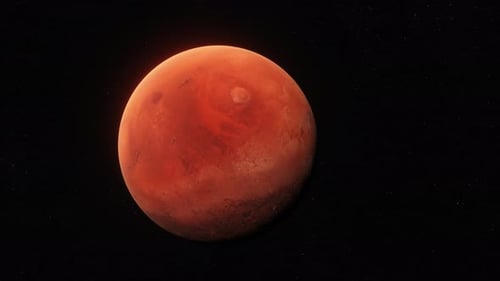 Concept 7-U1 View of the Realistic Planet Mars