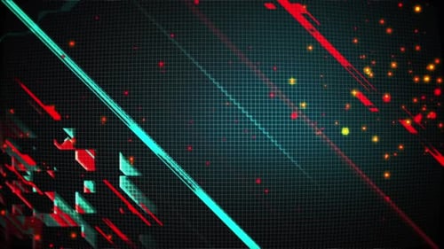 Moderner Gamer-Glitch