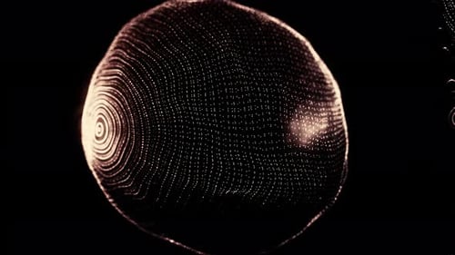 The sphere consisting of dots
