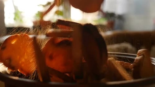 Adding Seasoning to Delicious Sliced Bread