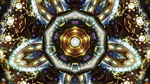 Luxus-Ornament-Kaleidoskop