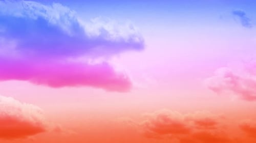 Time Lapse of Gorgeous View of the Sky and the Clouds Moving Dramatically Majestically