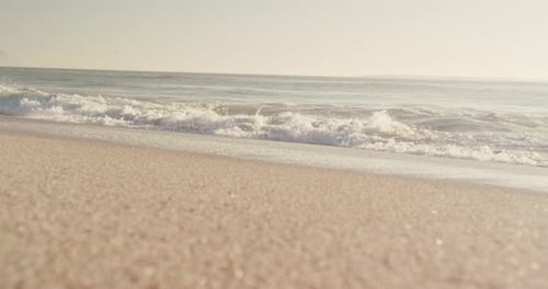 Sea side during a sunny day