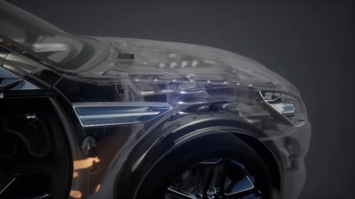 Motor und andere Teile Auto