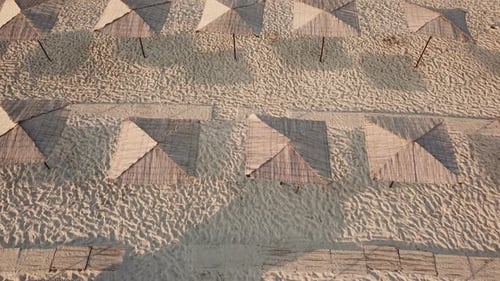 Shelter From the Sun on the Beach