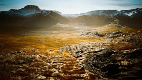 Small Lakes in Canada Near Mountains