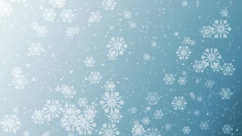 Snow Flakes Background