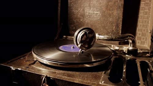 Antique Record Player