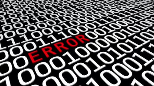 Erreur de nombres binaires numériques
