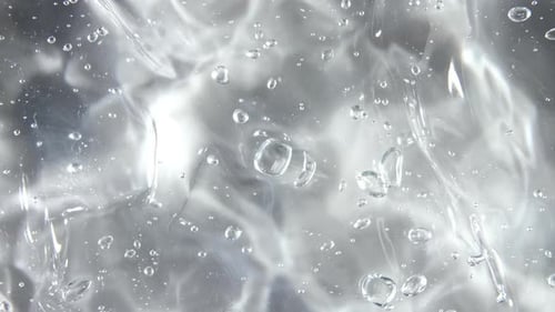 Transparent Liquid Gel Background Clear Serum Texture