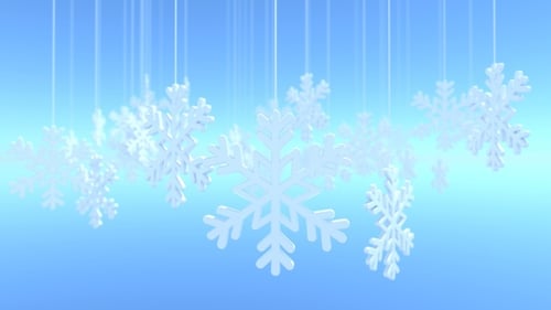 3D Schneeflocke