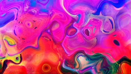 Colorful Abstract Fluid Motion Background