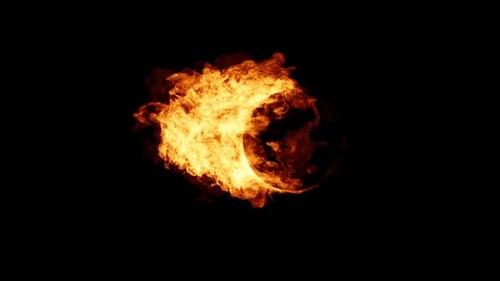 Fire With Sphere Mask Loop