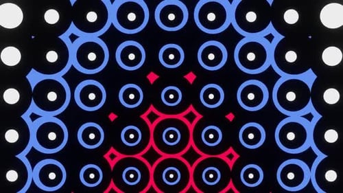 Bolhas multicoloridas brilhantes pulsantes 02