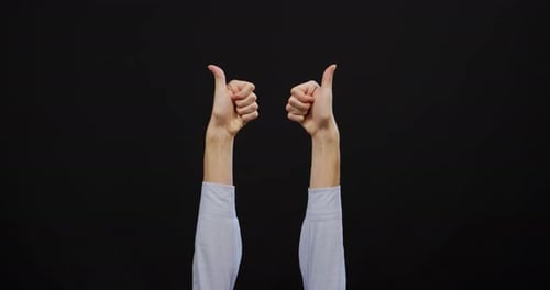 Thumbs up sign