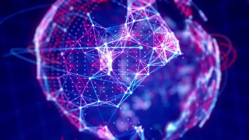 World Network Background