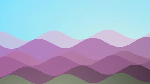 abstract nature sky background with waves