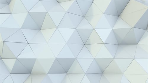 Abstract Geometric Modern Triangle Loop Background