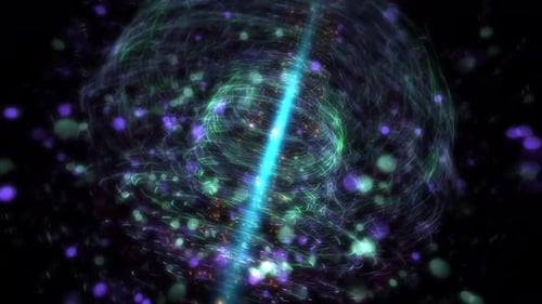 Fond de boucle mobile Space Vortex